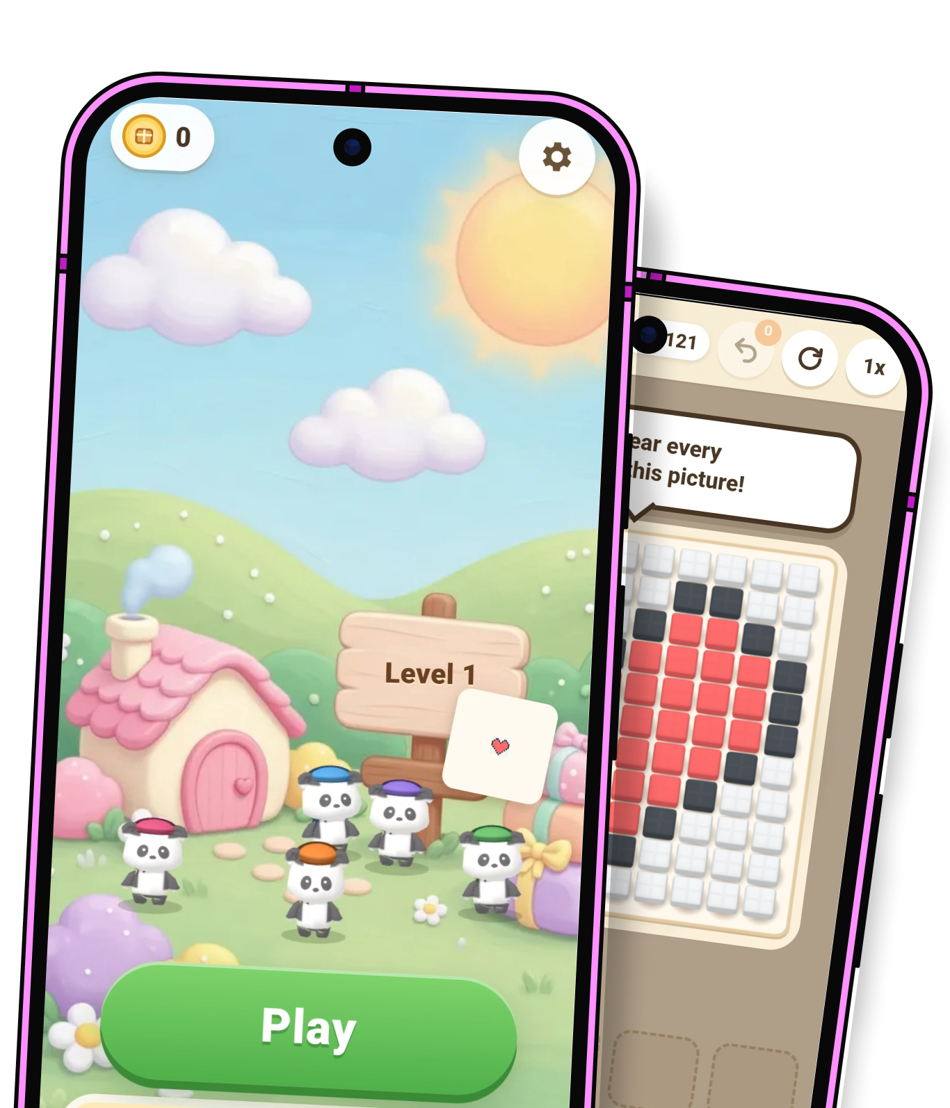 Panda Parcel gameplay screenshots